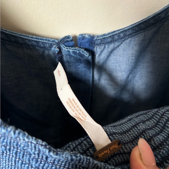 Free People Denim Dress - Picture 1 of 4